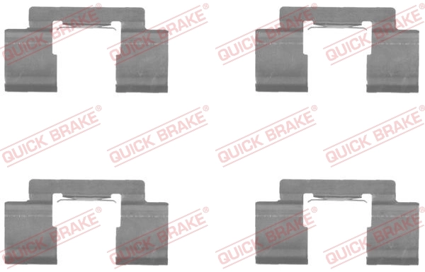 Accessory Kit, disc brake pad